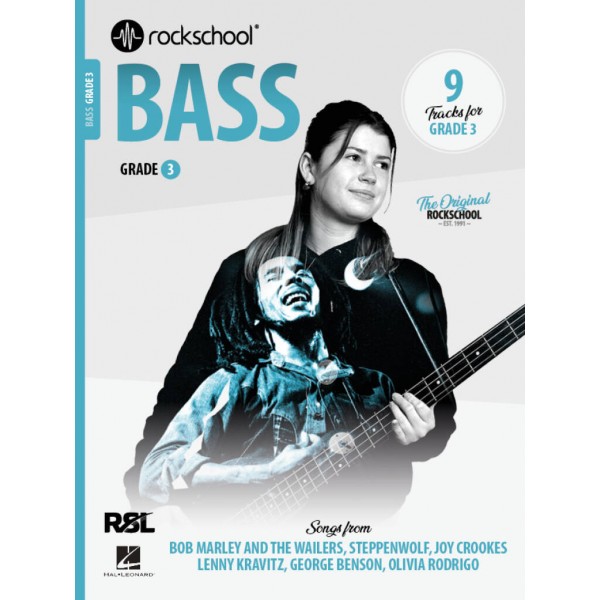 Rockschool Bass Grade 3 2024 (Book/Audio)